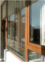 忠旺木紋轉(zhuǎn)印斷橋鋁門窗